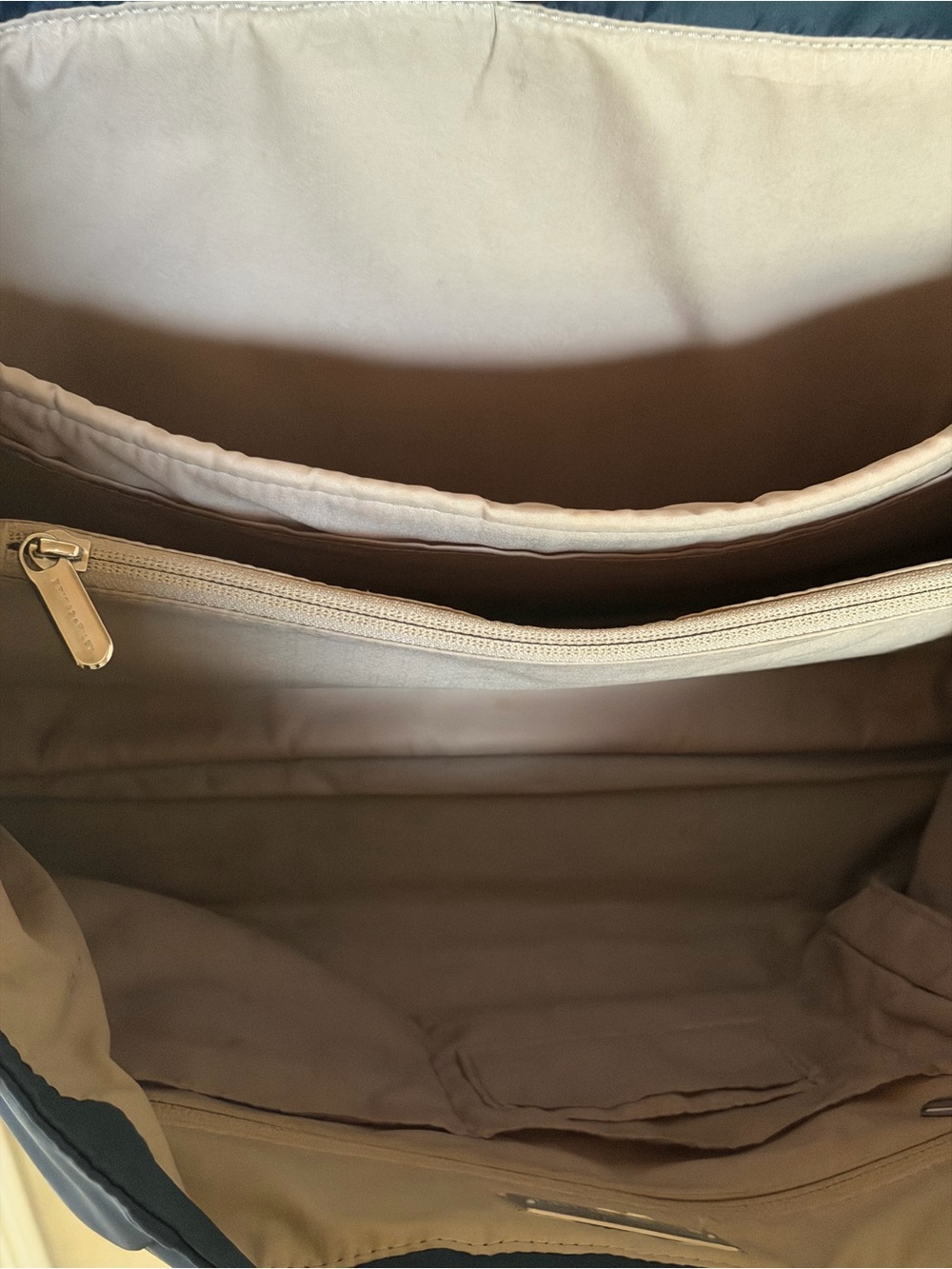 Briggs & Riley Rhapsody Navy Zip-Front Tote - Picture 11 of 12